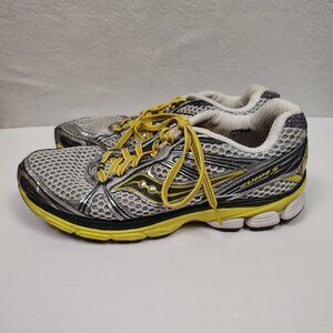 Saucony ProGrid Guide 5 Running Shoes Womens 10 Yellow Silver